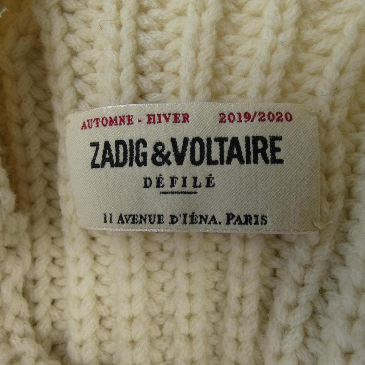 ザディグエヴォルテール zadig&voltaire WHMX1101F ニット