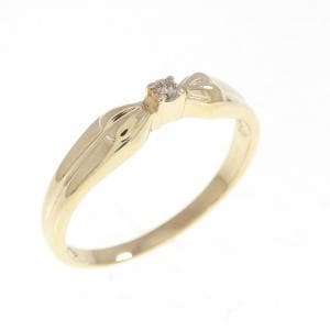 K18YG ダイヤモンド リング