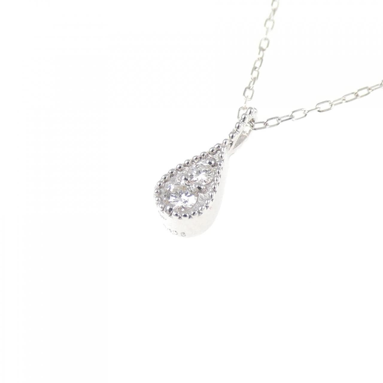 カサハラ マスミ ダイヤモンド ネックレス 0.06CT