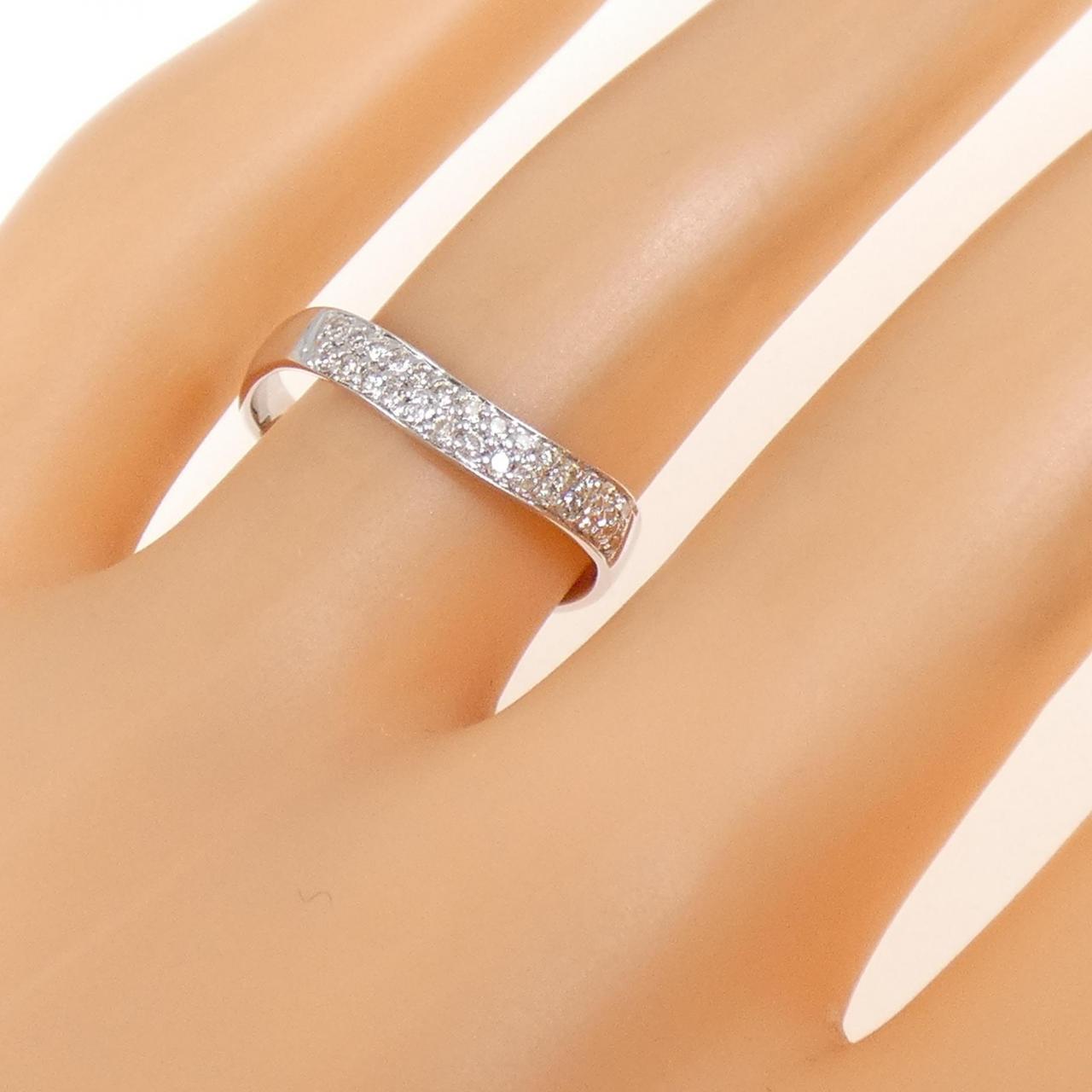 K18WG ダイヤモンド リング 0.20CT