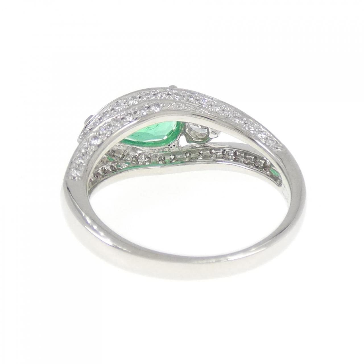 PT900 Emerald Ring 0.98CT