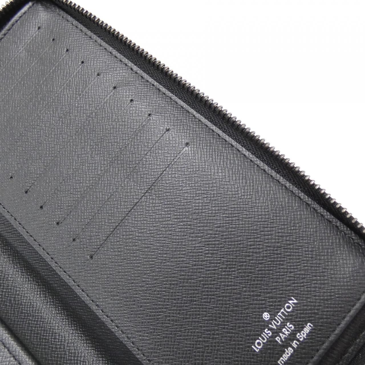 LOUIS VUITTON Monogram Eclipse拉链錢包竖版M62295 錢包