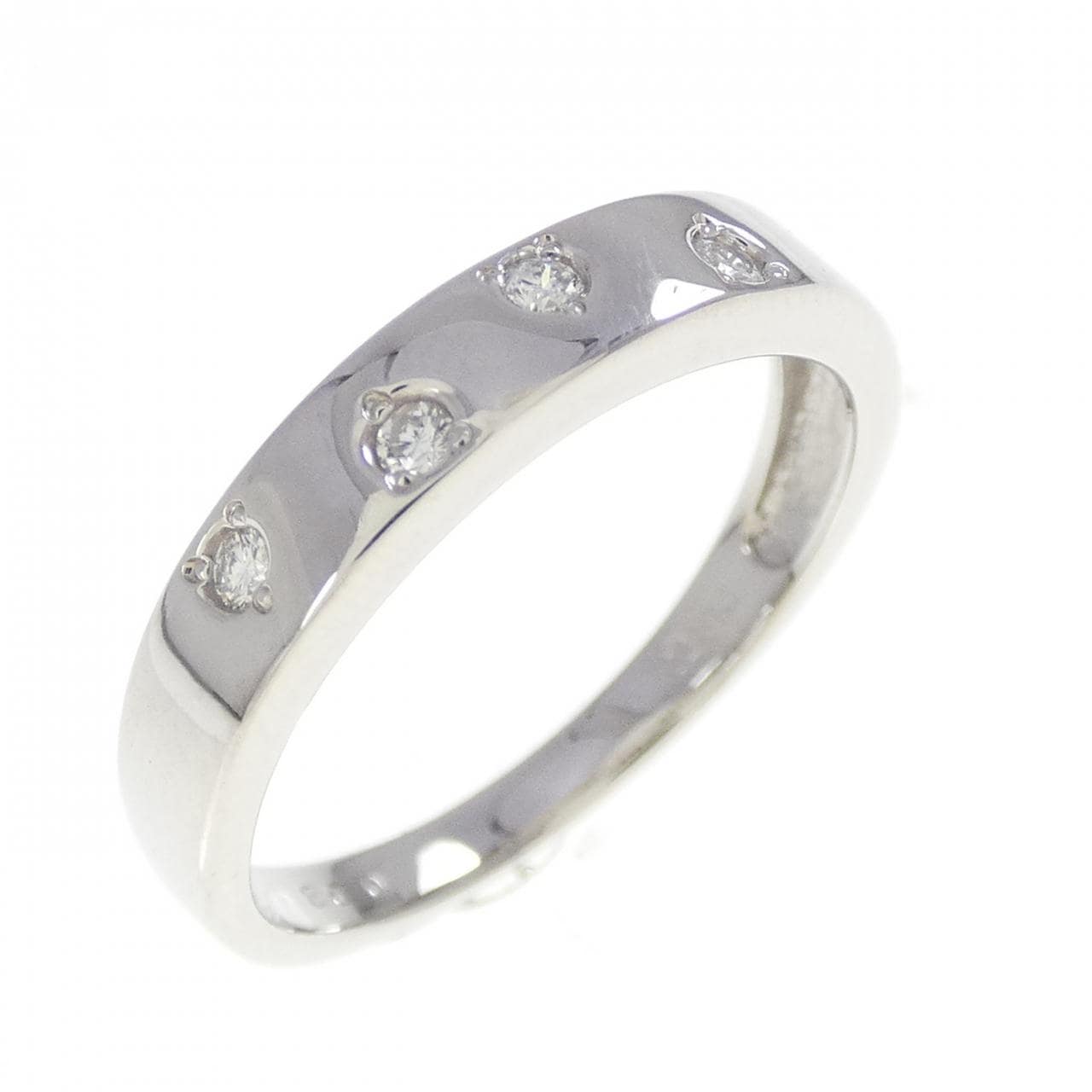PT950 ダイヤモンド リング 0.08CT