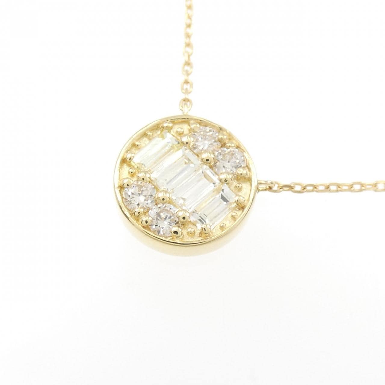 【新品】K18YG ダイヤモンド ネックレス 0.30CT