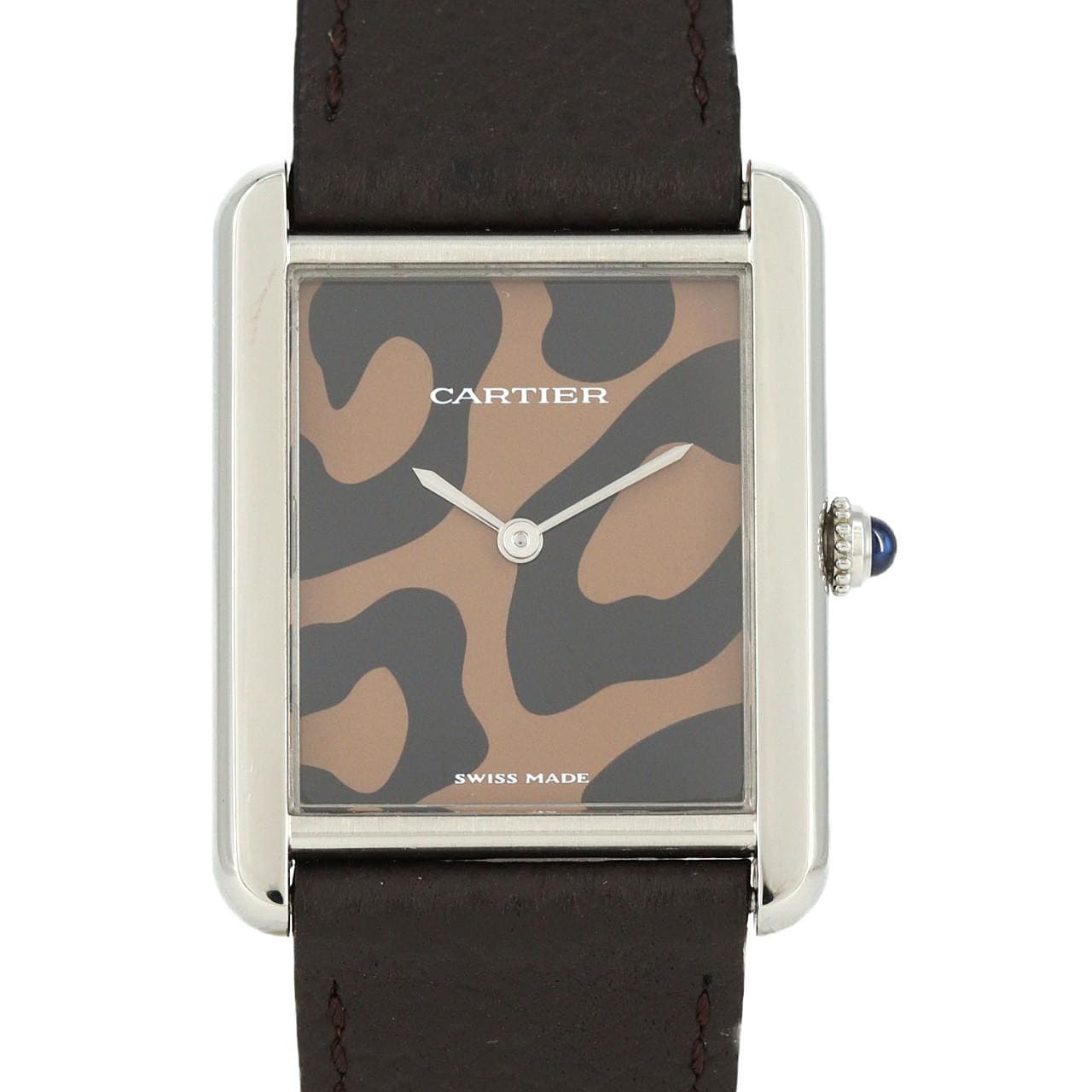 カルティエ タンクソロLM･パンテールダイヤル W5200016 SS クォーツ