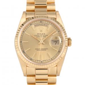 ロレックス デイデイト 18238 YG 自動巻 N番