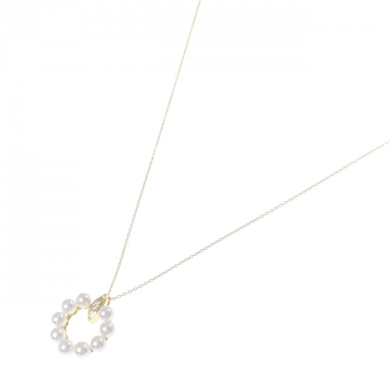 K18YG アコヤパール ネックレス