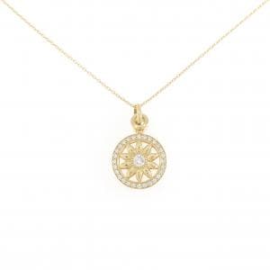 750YG/K18YG ダイヤモンド ネックレス 0.290CT