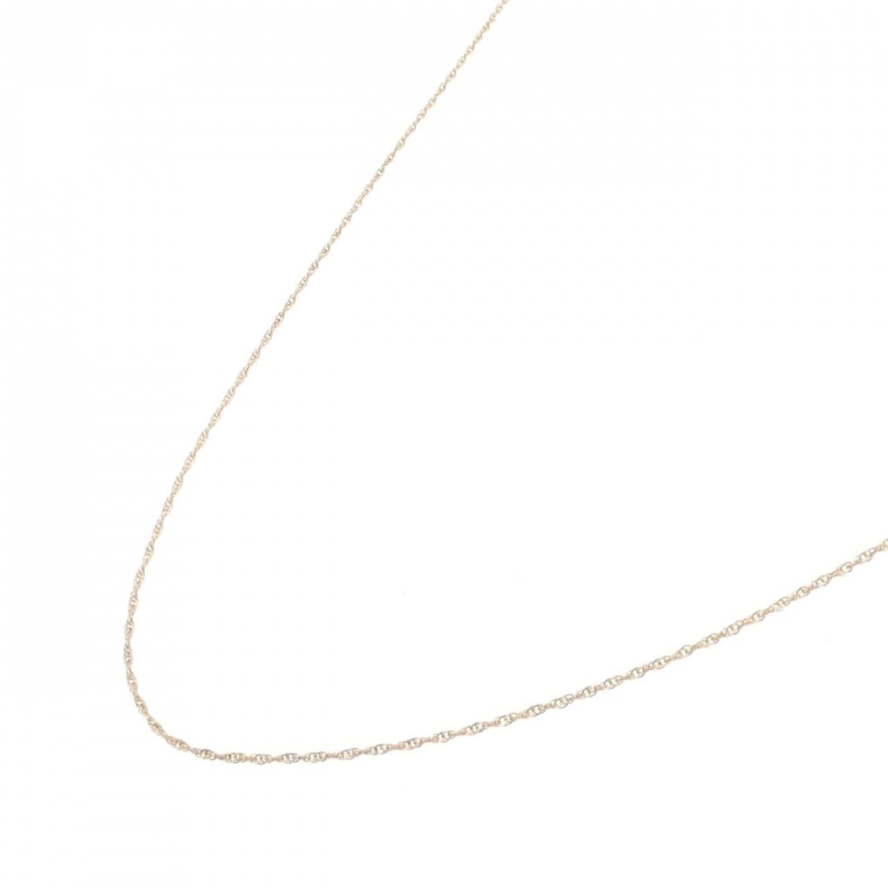 K18YG necklace