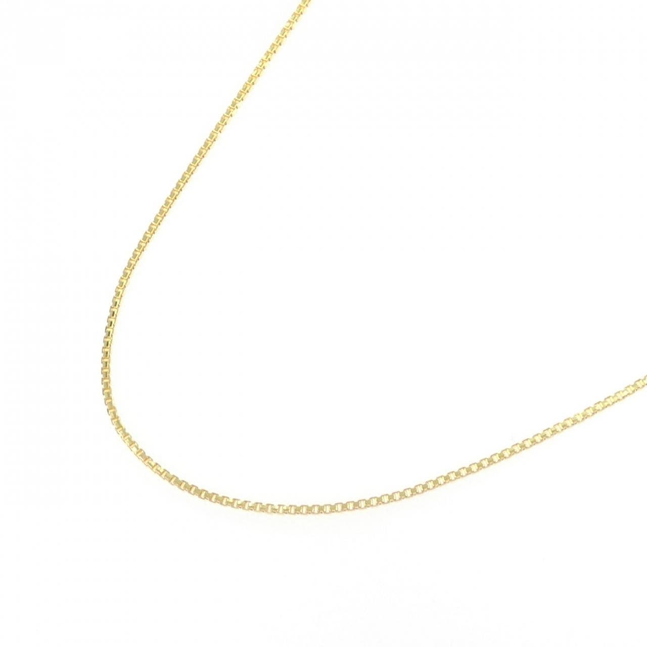 K24YG ベネチアンチェーン ネックレス