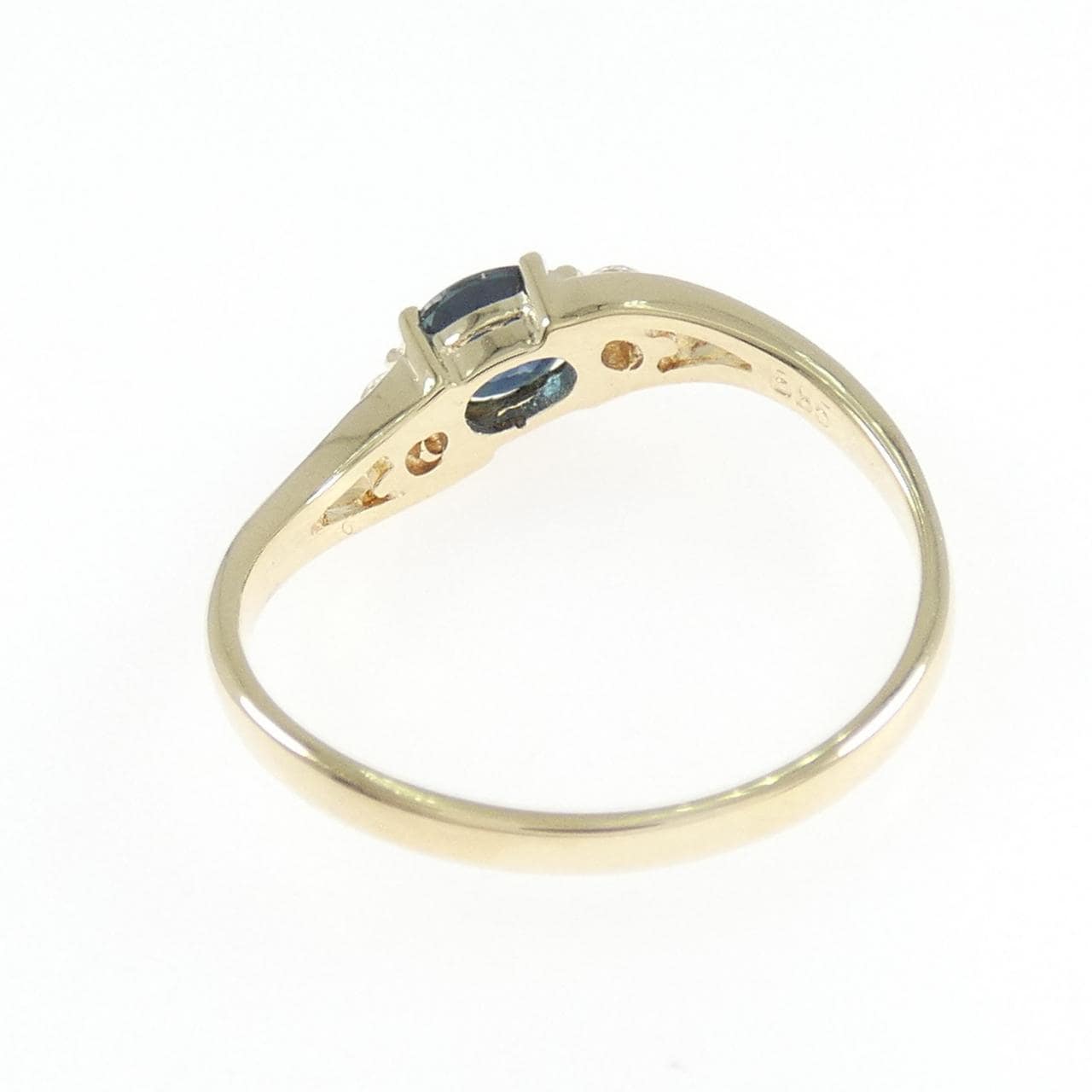 585YG サファイヤ リング