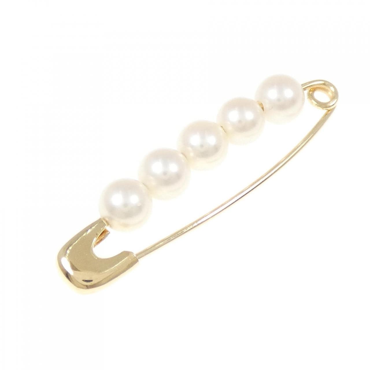 K18YG アコヤパール ブローチ