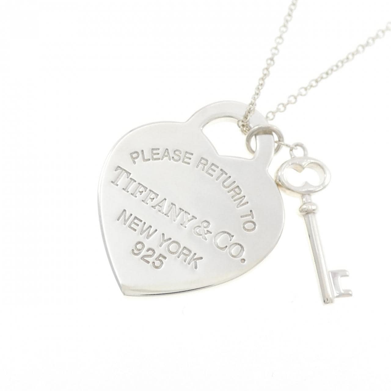 ティファニー リターントゥティファニー ハートタグ キー ミディアム ネックレス
