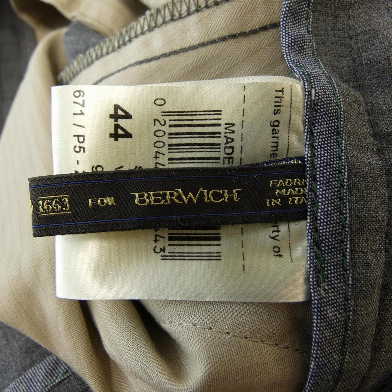 ベルウィッチ BERWICH パンツ