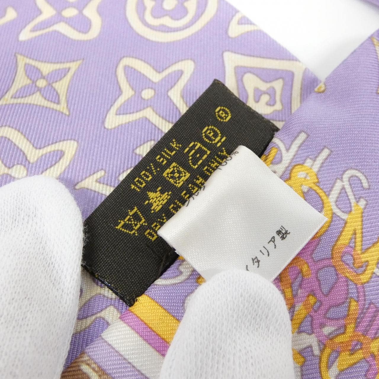 ルイヴィトン バンドー モノグラム マップ M74871 スカーフ