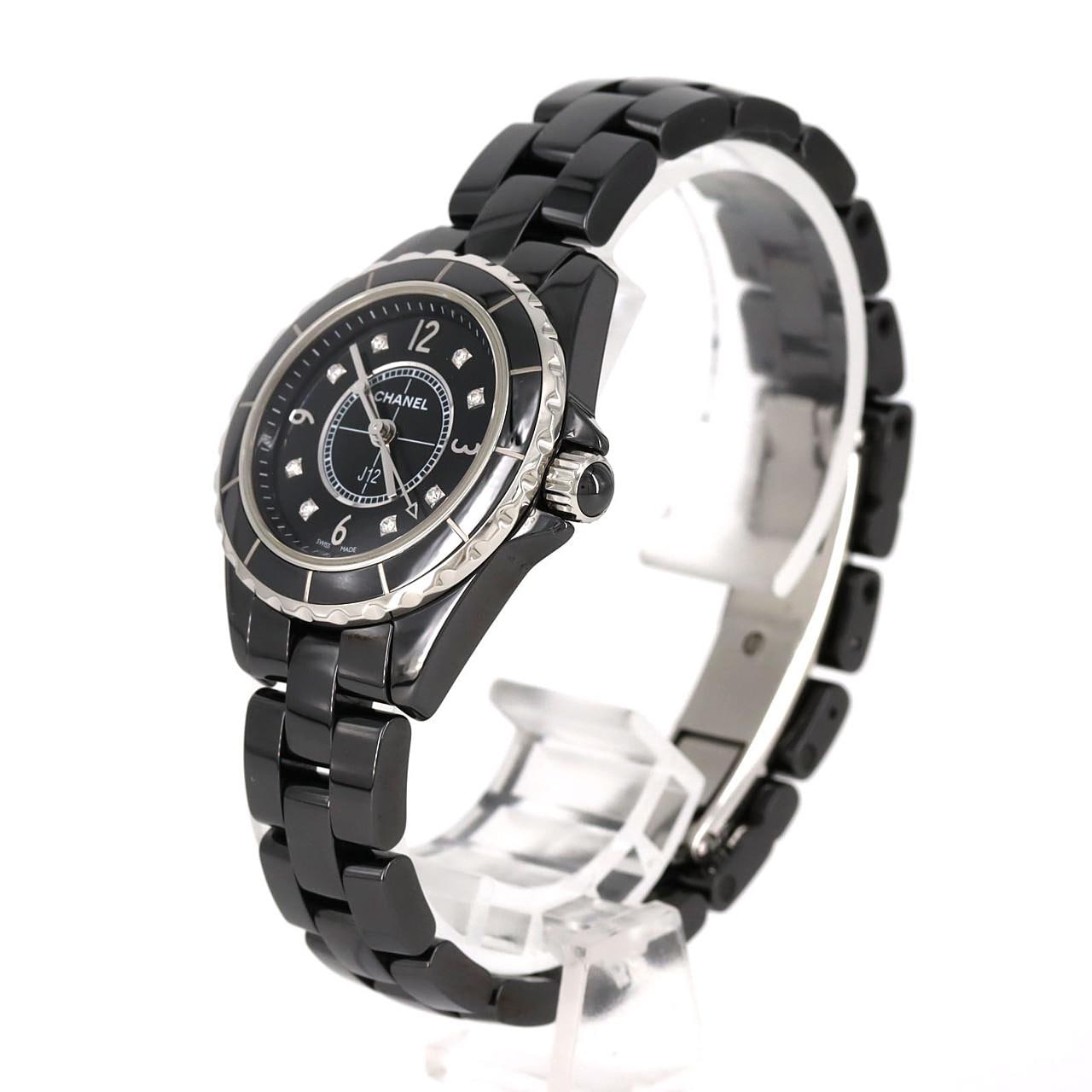 シャネル J12 29mmセラミック･8P H2569 セラミック クォーツ
