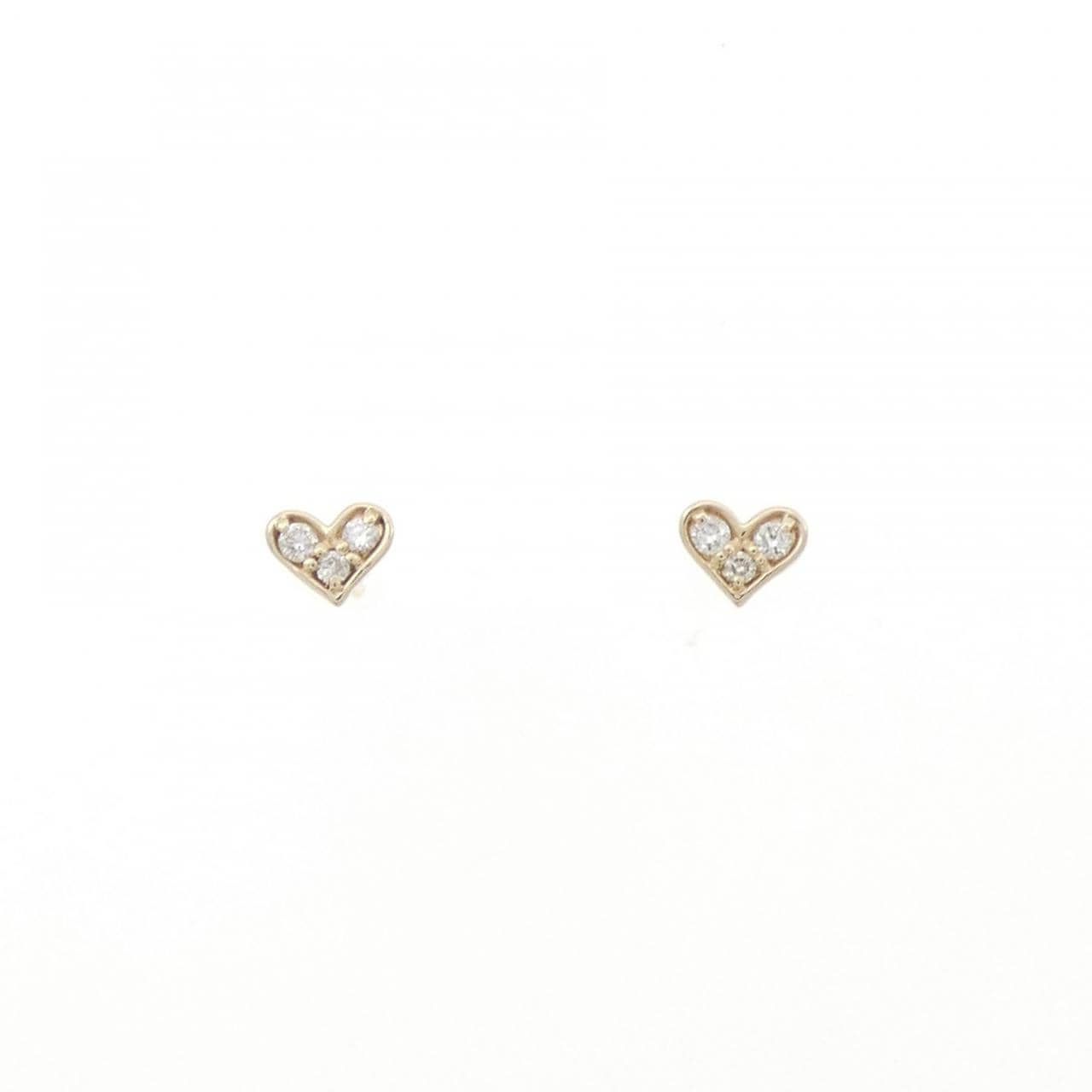 ポンテヴェキオ ダイヤモンド ピアス 0.04CT