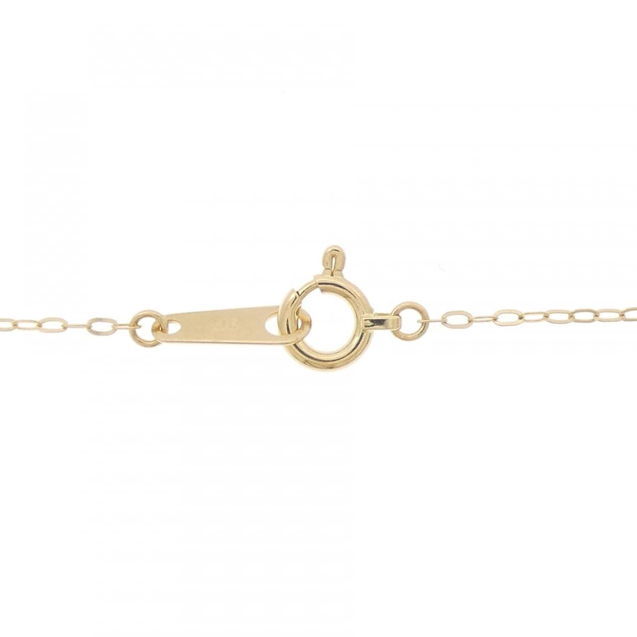 K18YG ダイヤモンド ネックレス 0.13CT