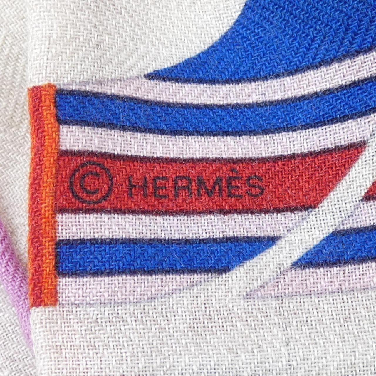 エルメス HERMES EPERON D'OR ET TENUES　DE JOUR H244216S カレジェアン140 ショール