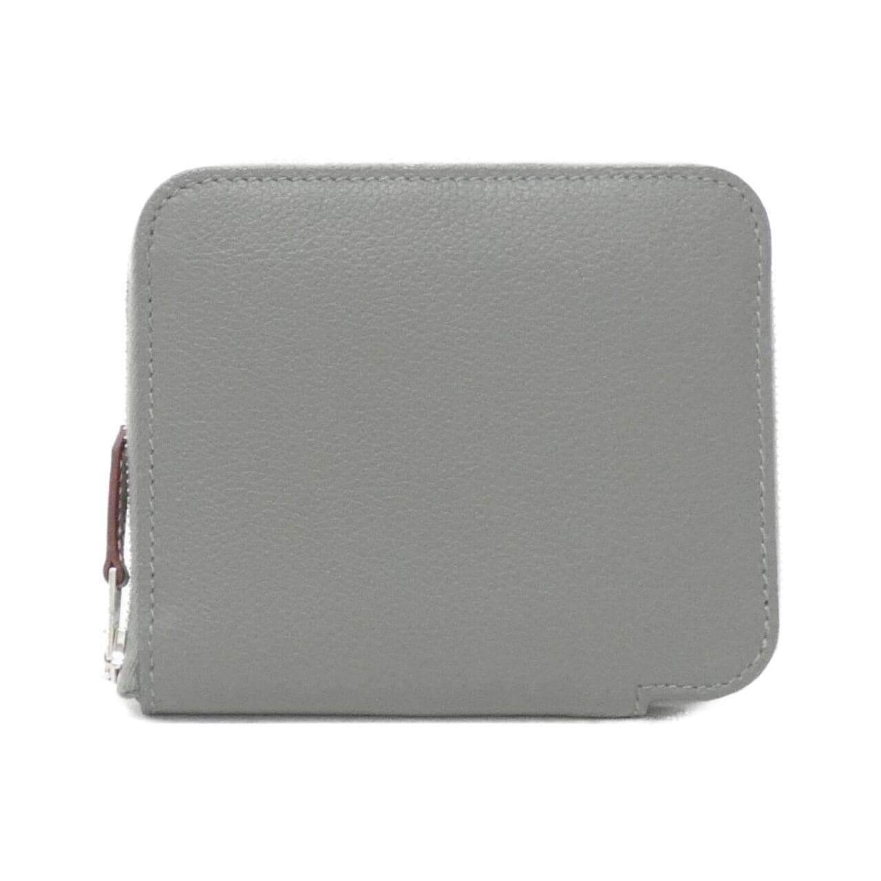 HERMES COLLIER DE CHIENS Silk in Compact 085244CK Wallet