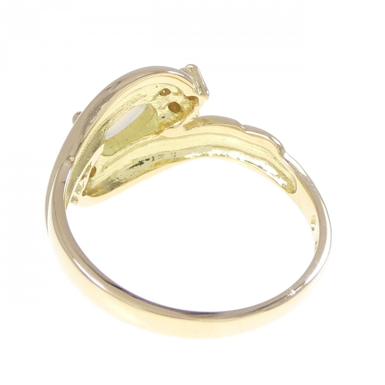 K18YG OPAL ring