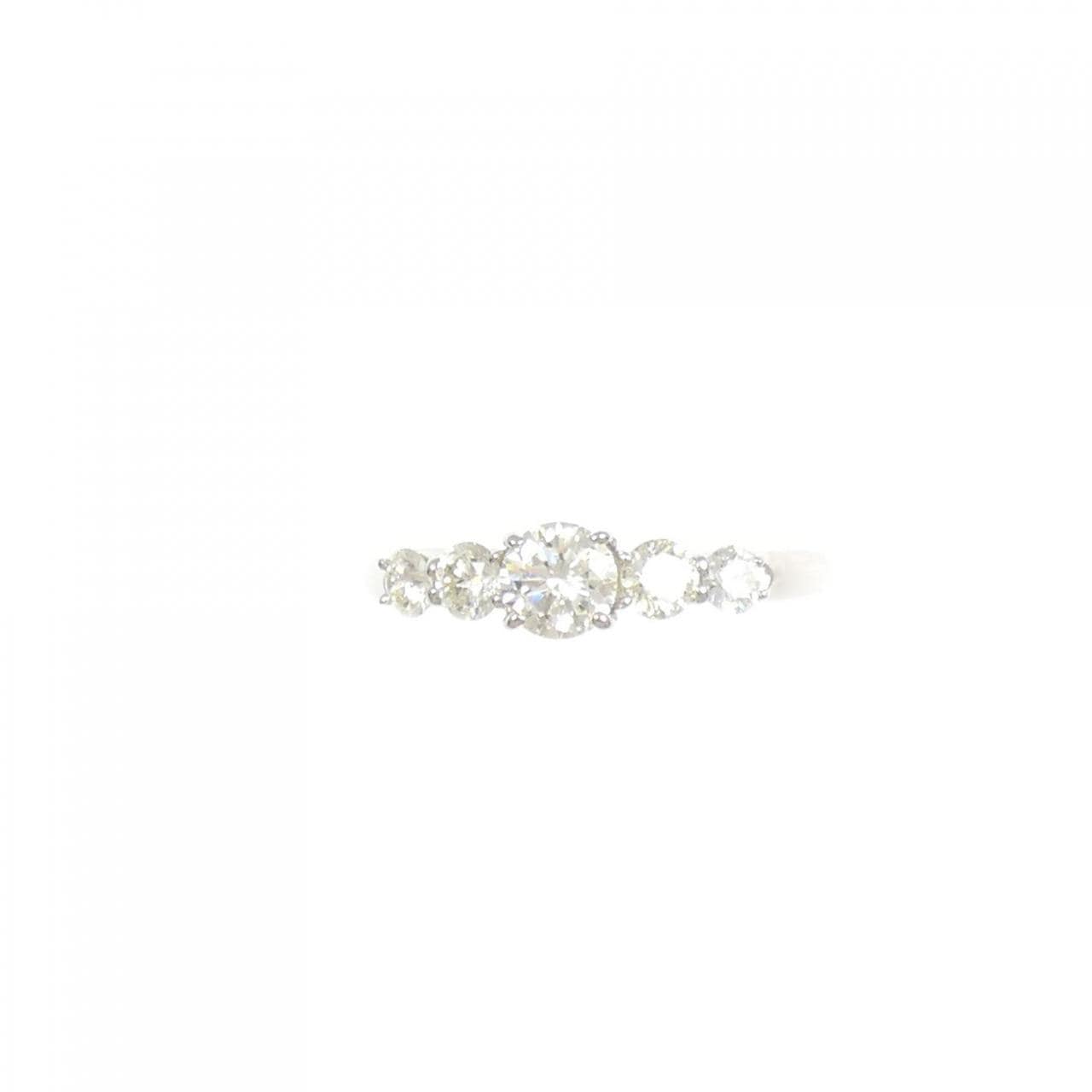 PT950 ダイヤモンド リング 0.85CT