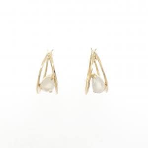 【新品】K10YG ムーンストーン ピアス