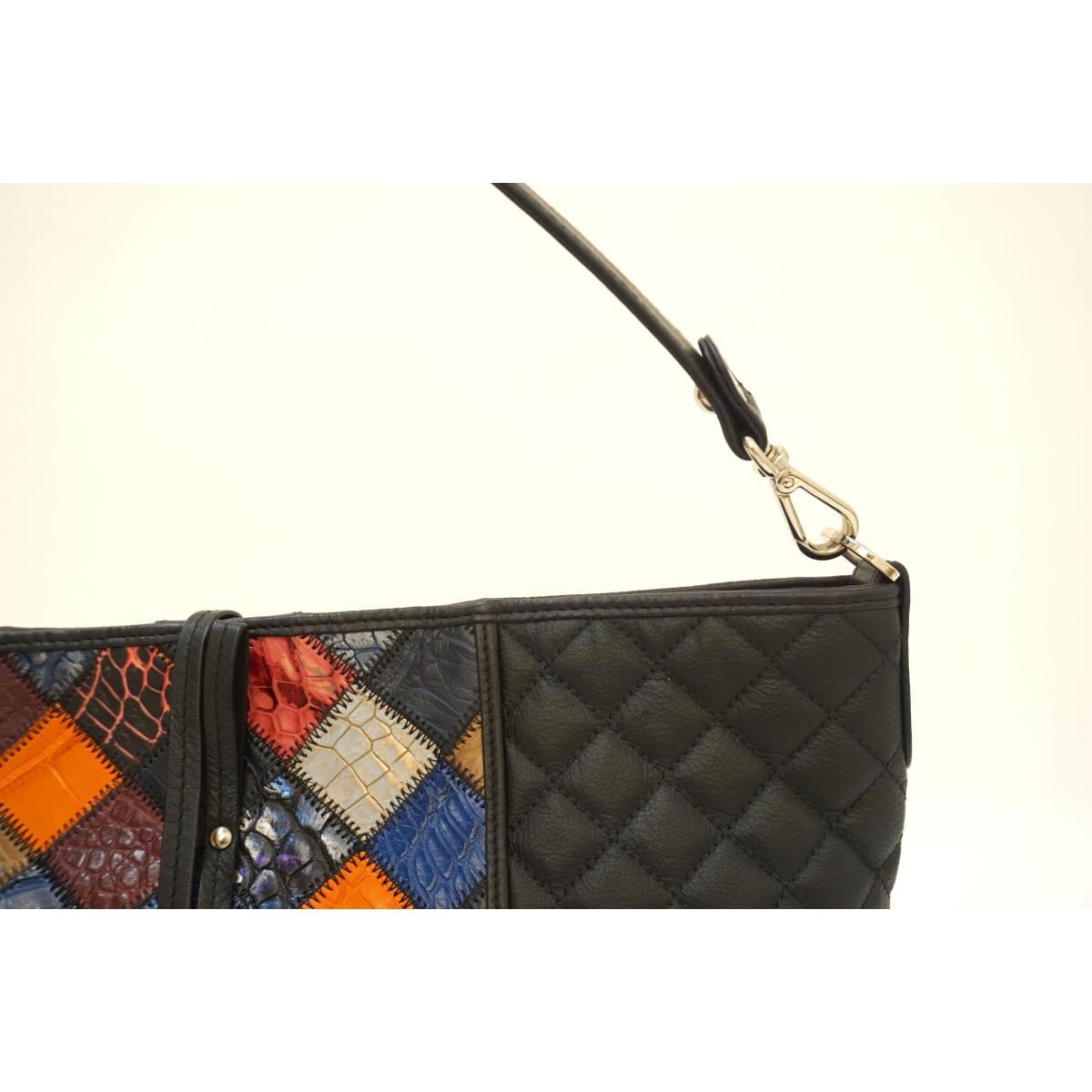 【新品】和装バッグ　クロコ