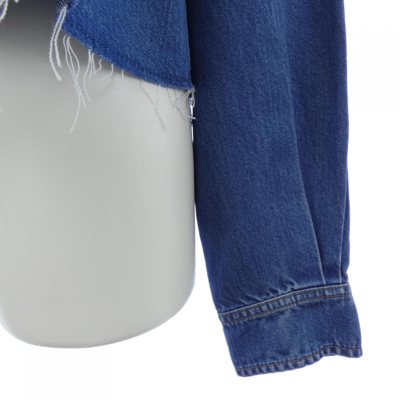 ミュウミュウ MIU MIU MIU MIU ロゴ GWC104 S232 143V シャツ