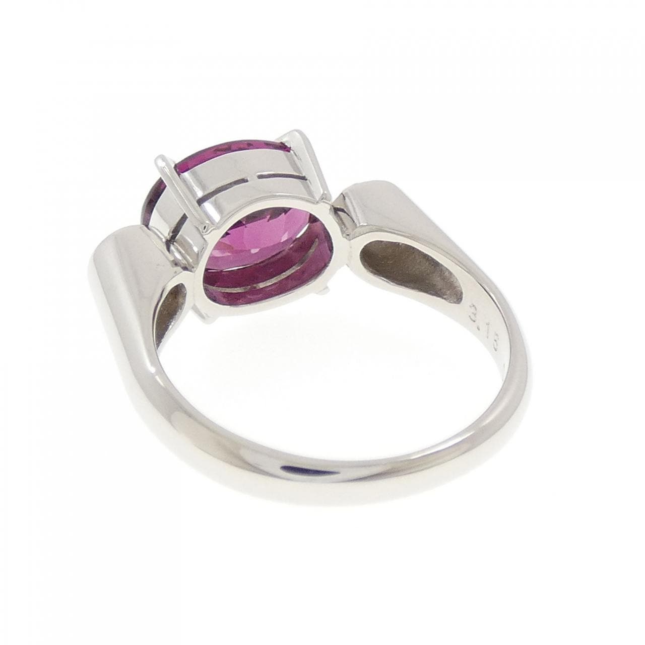 PT900 ガーネット リング 3.15CT