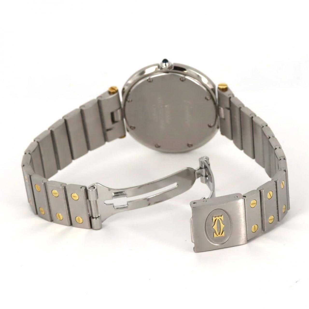 【ノーメンテナンス特価】カルティエ サントスヴァンドームLM YGコンビ 83038288 SSxYG クォーツ