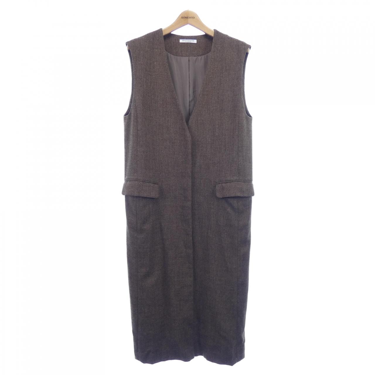 ビューティーアンドユース BEAUTY&YOUTH(U.A) ロングベスト