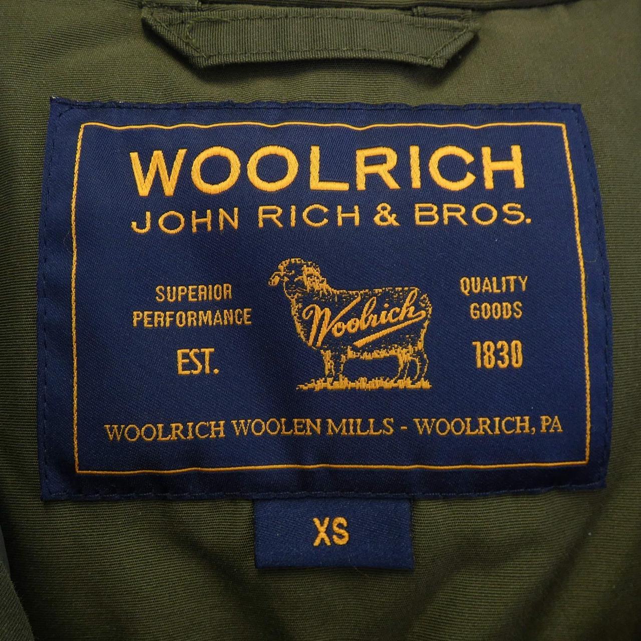 富羊毛羊毛绒WOOLRICH WOOLENMILLS羽绒大衣