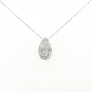 K18WG ダイヤモンド ネックレス 0.57CT