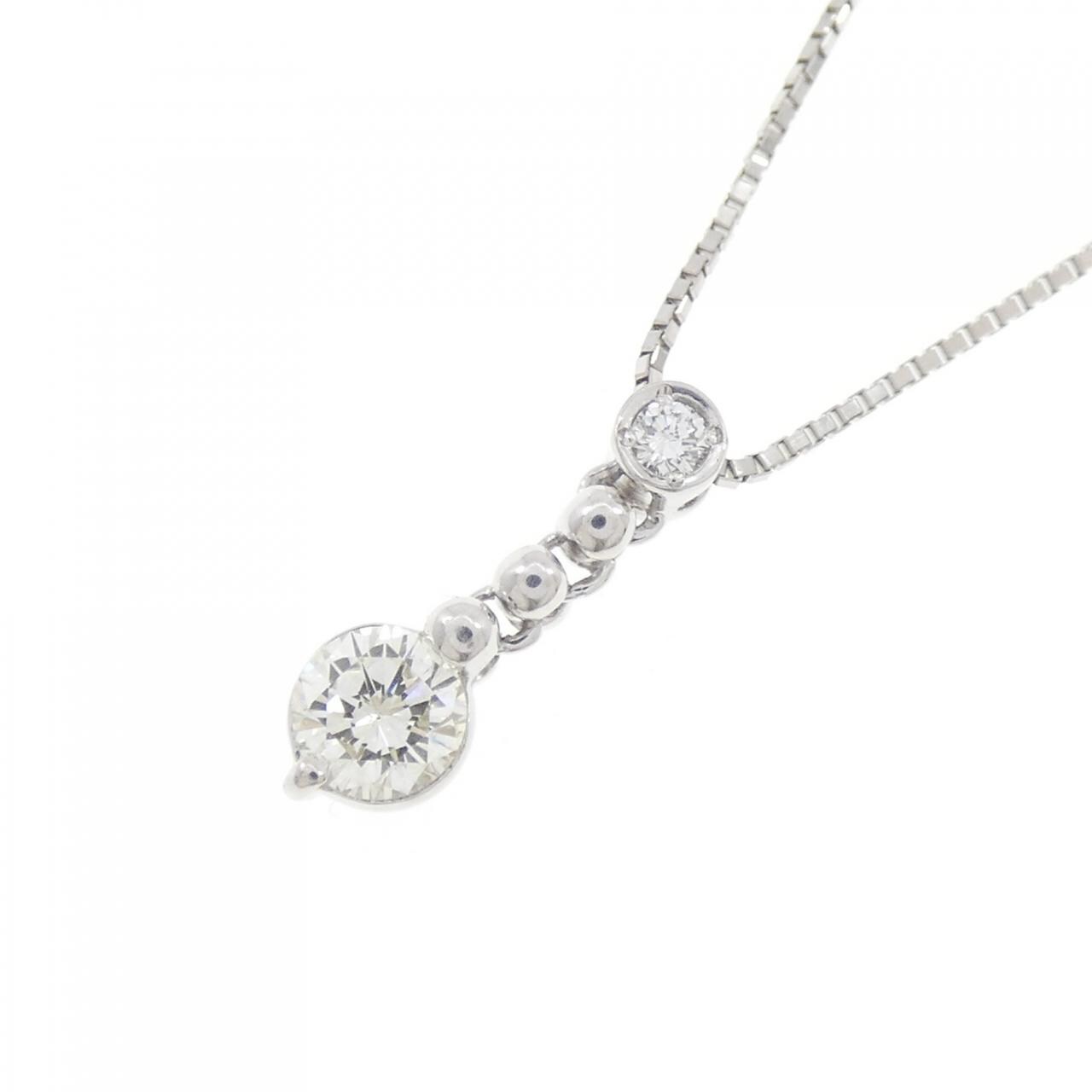 PT900/PT850 ダイヤモンド ネックレス 0.35CT