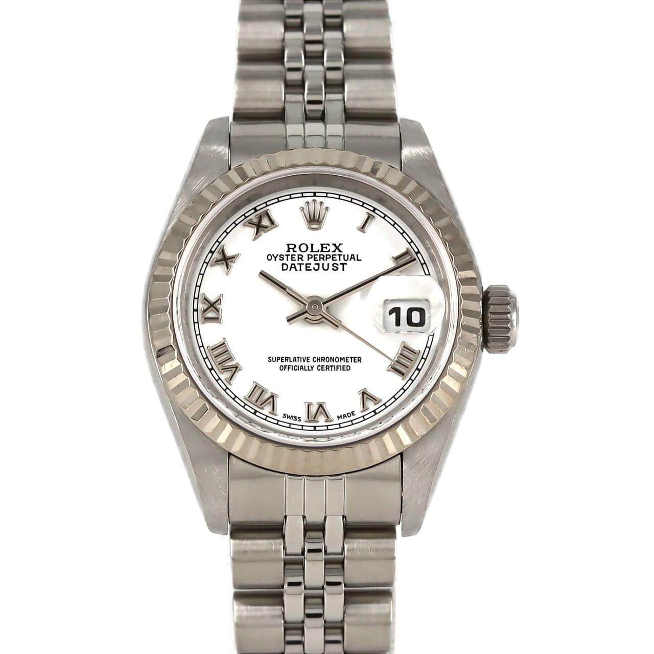 ロレックス デイトジャスト 79174 SSxWG 自動巻 F番