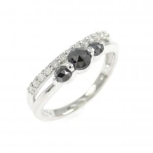 K10WG ダイヤモンド リング 0.30CT