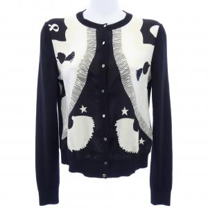 エルメス HERMES POSTE ET CAVALERIE *16-7759 ツイルレーヌ カーディガン