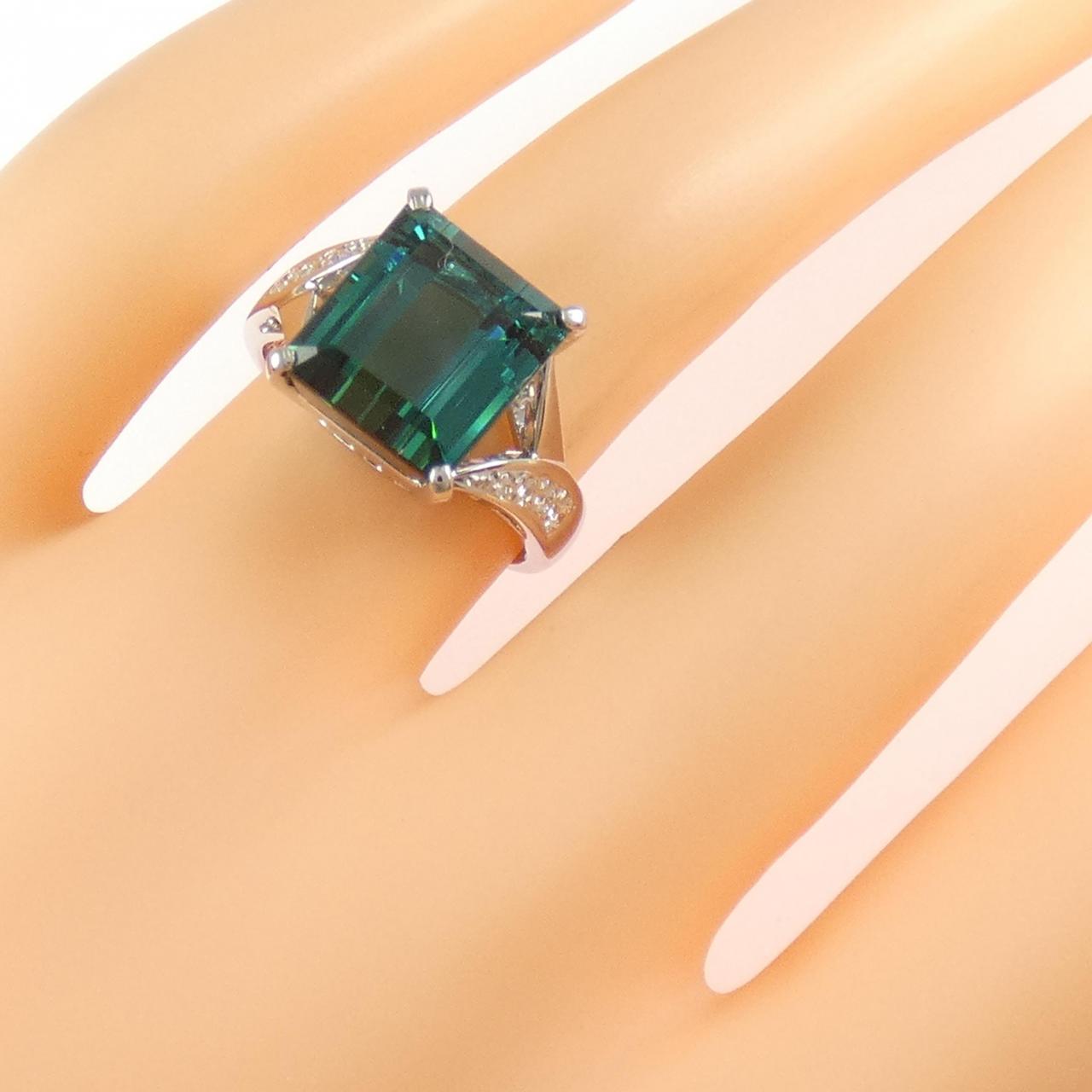 ミキモト トルマリン リング 6.28CT