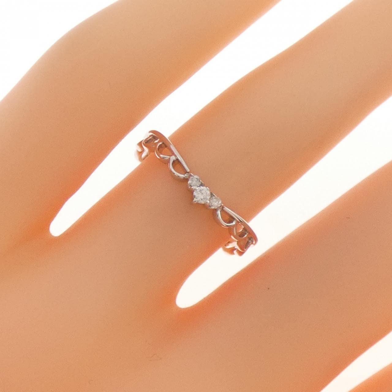 サマンサティアラ ダイヤモンド リング 0.04CT