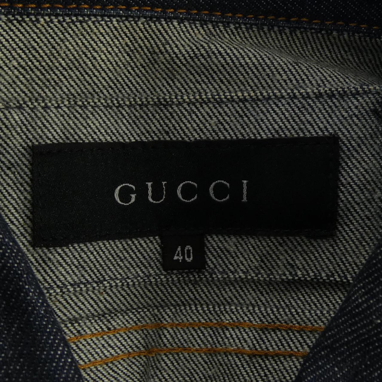 【ヴィンテージ】グッチ GUCCI 207-1164-7183 デニムジャケット