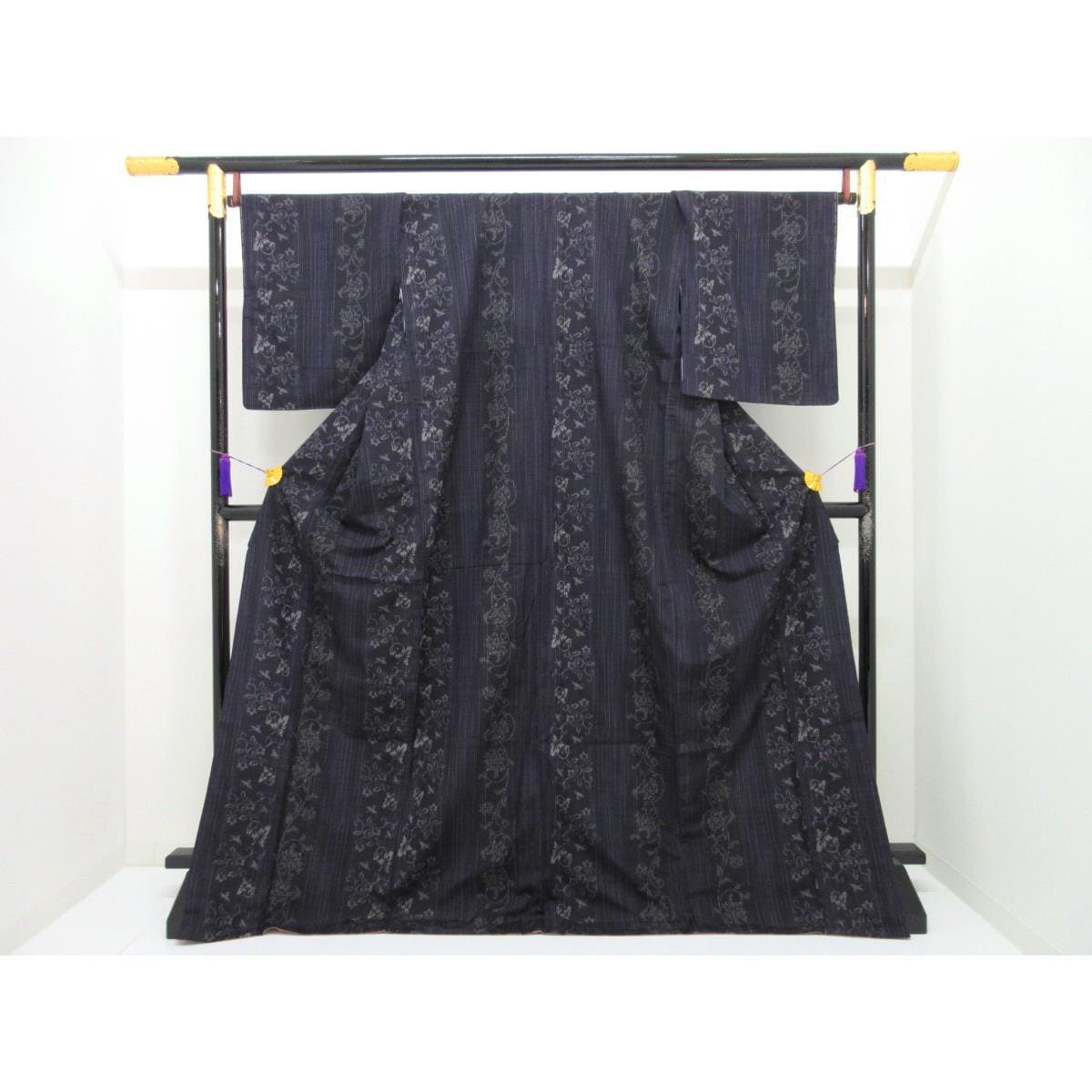 紬【結城紬】身幅２Ｌ寸