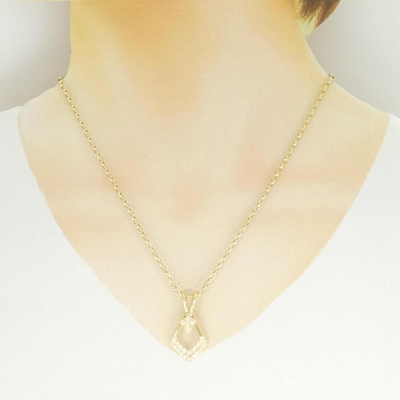 平和堂 ダイヤモンド ネックレス 0.39CT