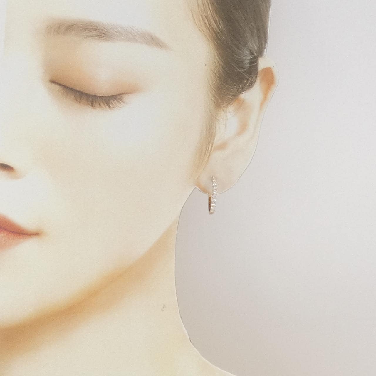 K18PG ダイヤモンド ピアス 0.51CT