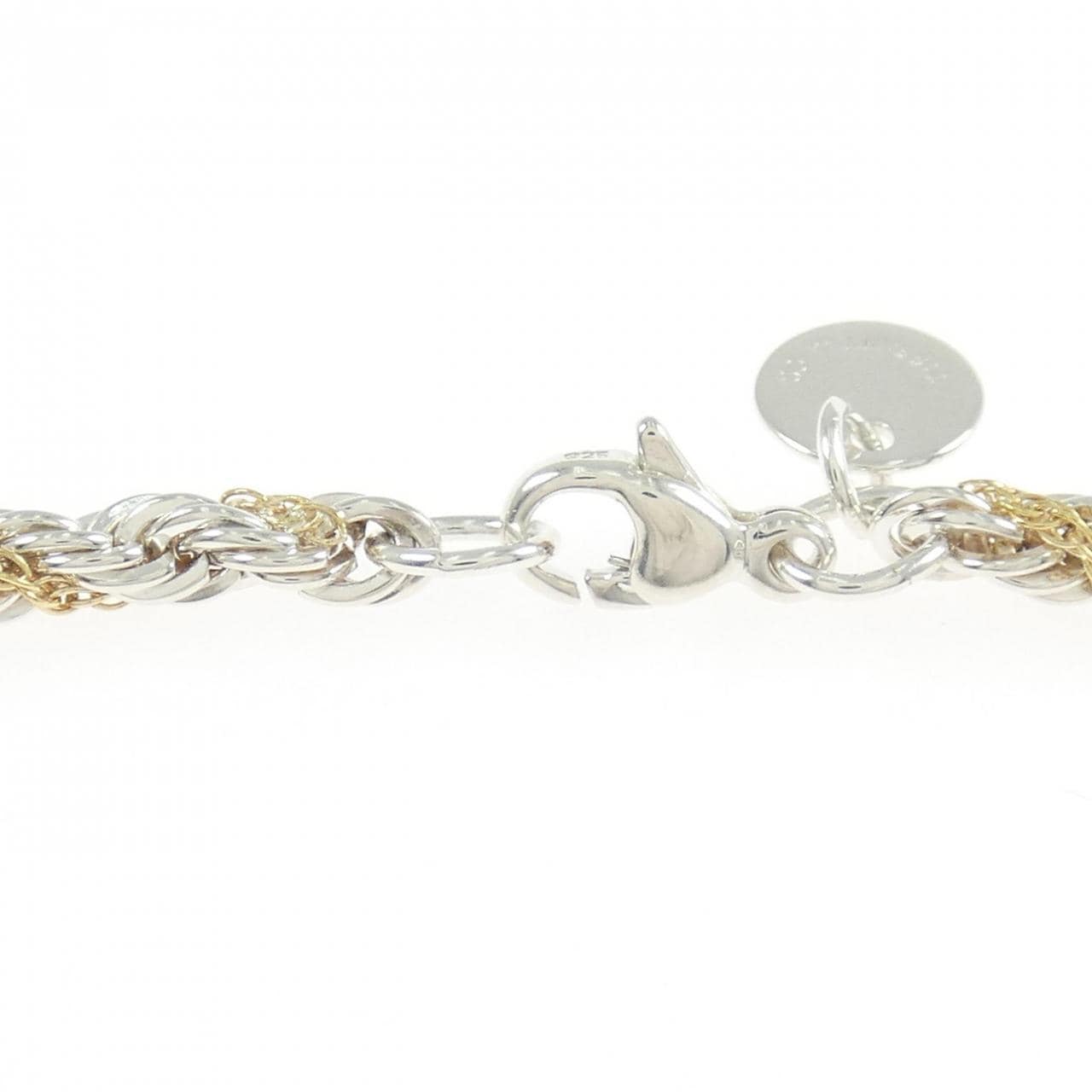 [vintage] TIFFANY 925/750YG 手鍊