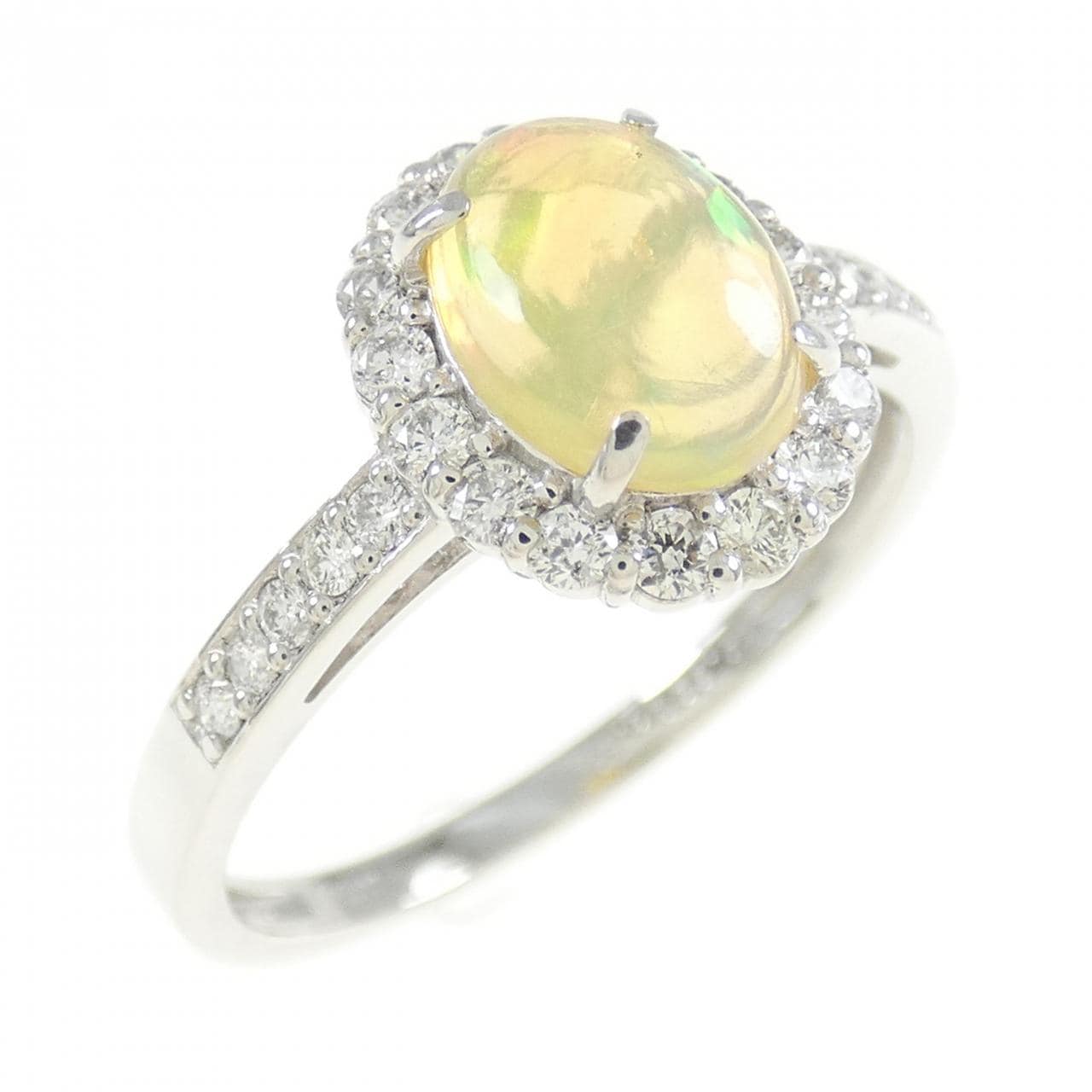 PT900 オパール リング 0.62CT