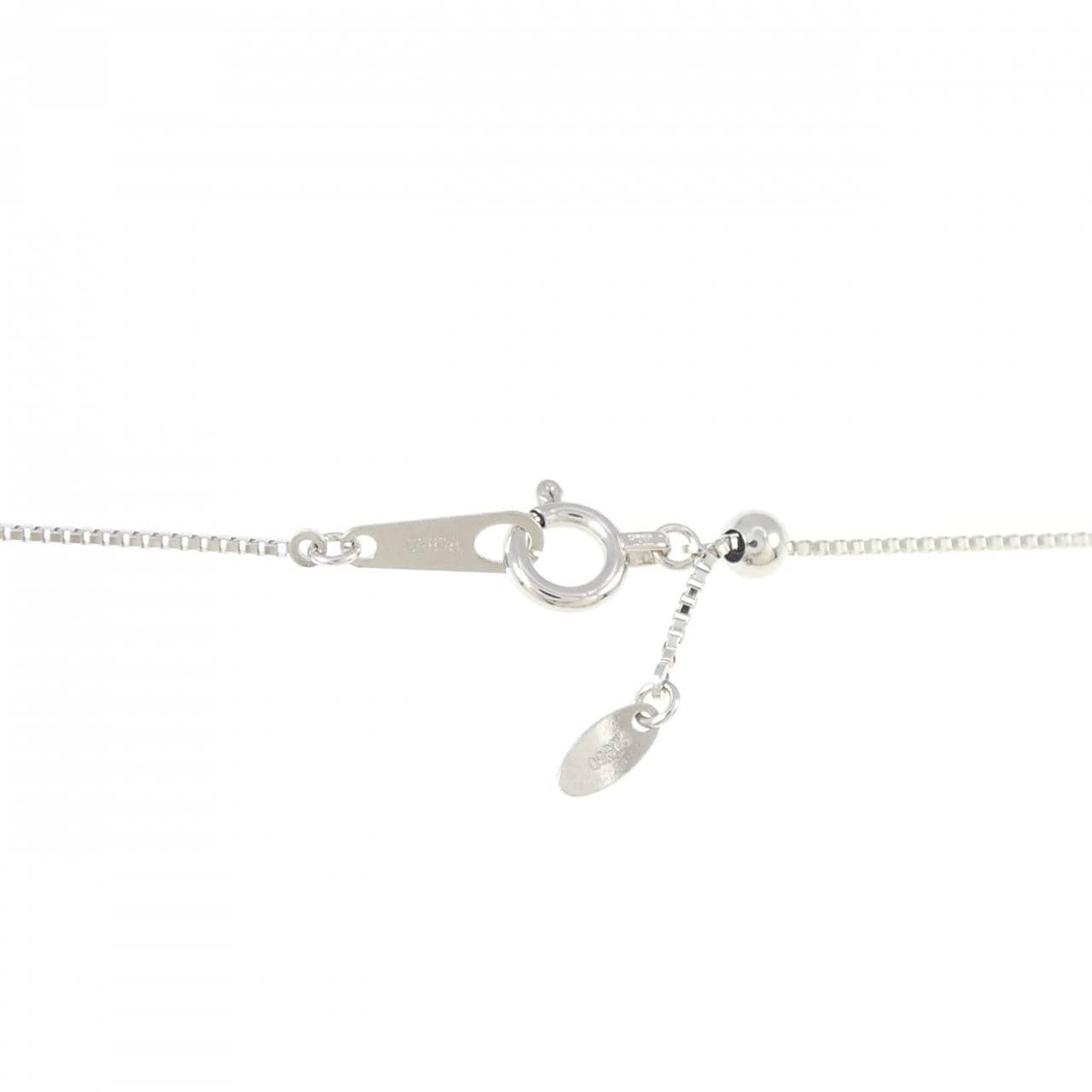 PT900/PT850 ダイヤモンド ネックレス 0.18CT