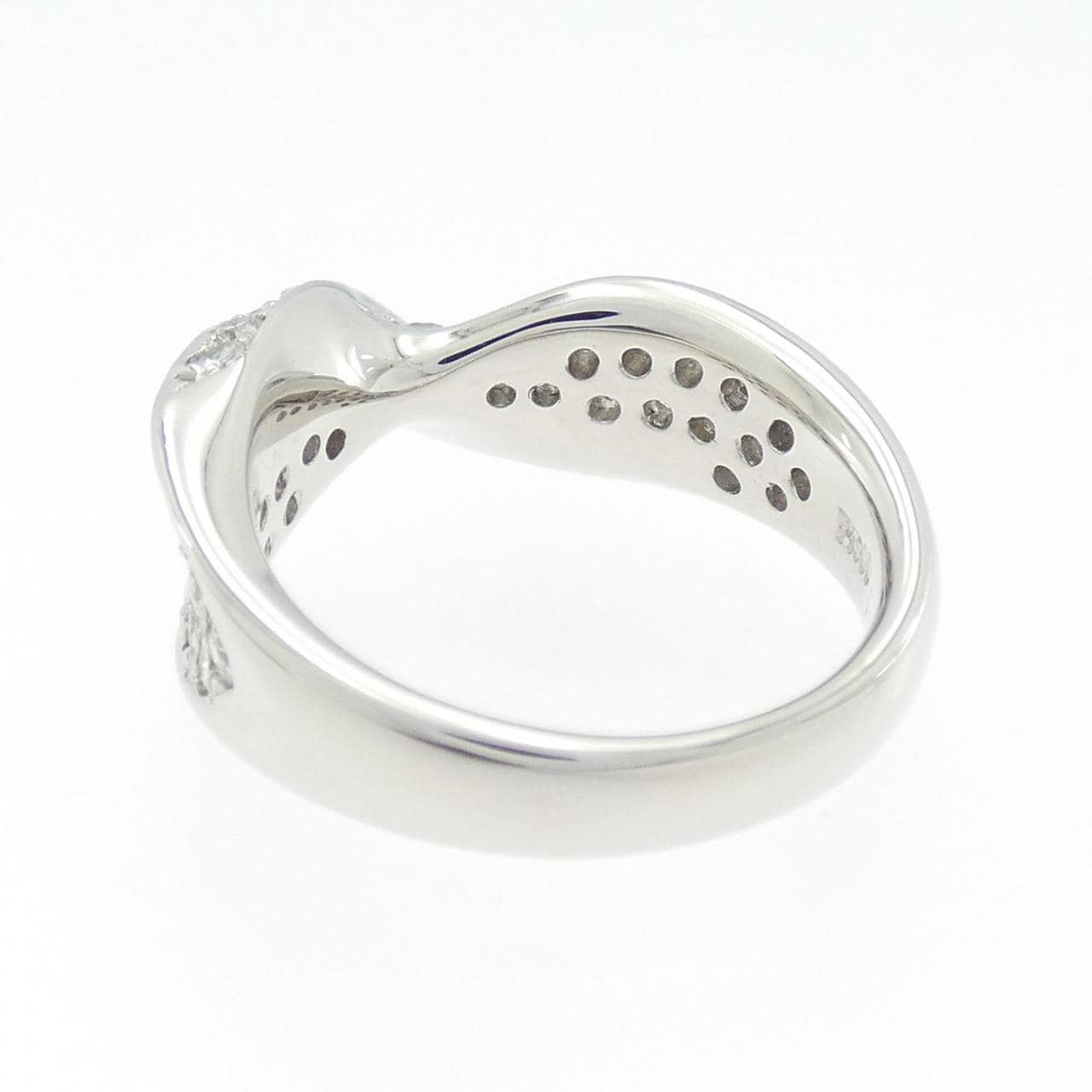PT900 パヴェ ダイヤモンド リング 1.00CT
