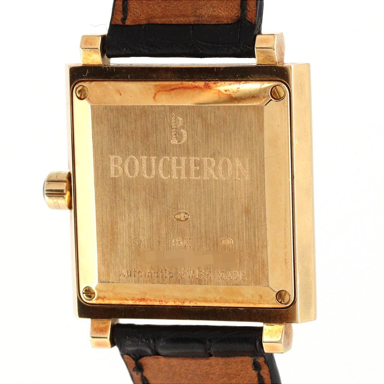 【ノーメンテナンス還元価格】ブシュロン ディアマン YG YG 自動巻