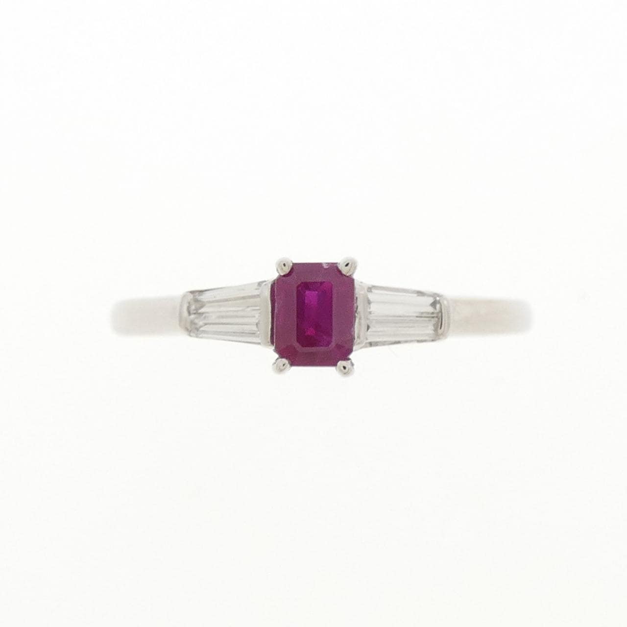 PT900 ルビー リング 0.28CT